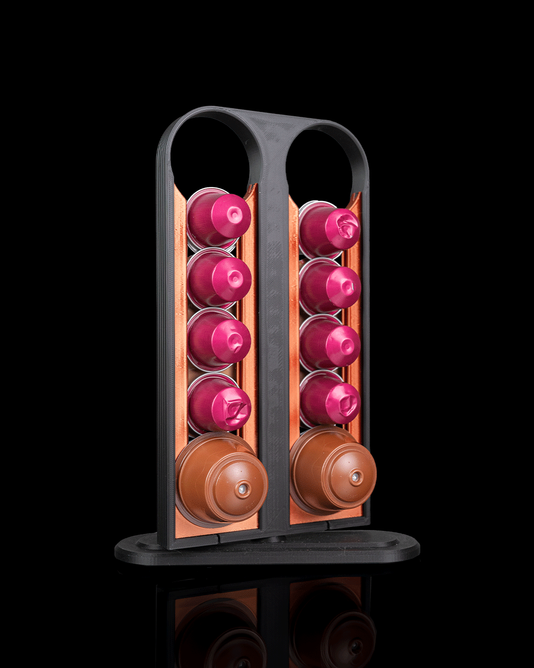 Dispenser Organizador para Cápsulas de Café | Porta Cápsulas 360°